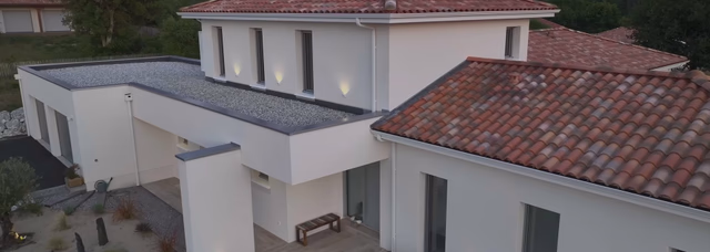 Maison contemporaine individuelle Landes Habitat