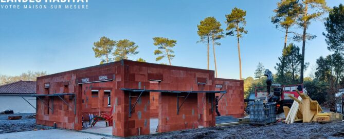 🚧 Chantier en cours : Charpente | Landes Habitat