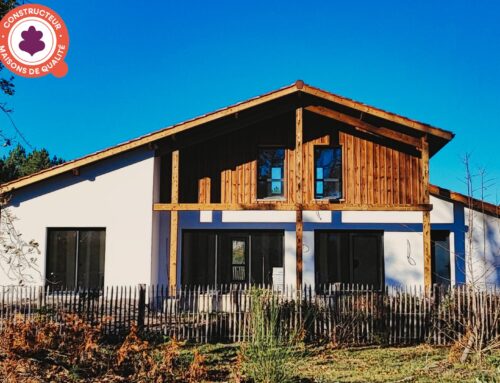 Construction d’une maison landaise contemporaine à Moliets-et-Maa