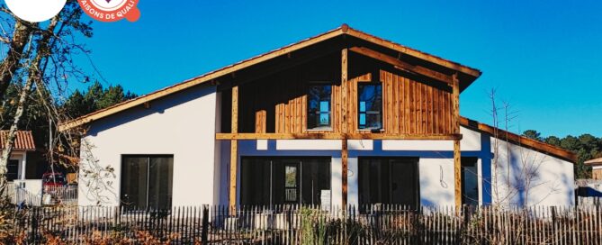 Maison landaise contemporaine