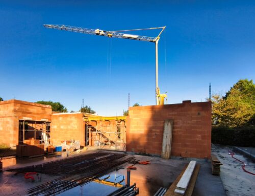 Nouvelle maison à Messanges : Construction en cours